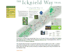 Tablet Screenshot of icknieldwaytrail.org.uk